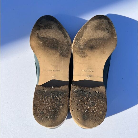 Everlane The Modern Loafer Pointed Toe Shoe Size 9 Ivy Green - Picture 5 of 12